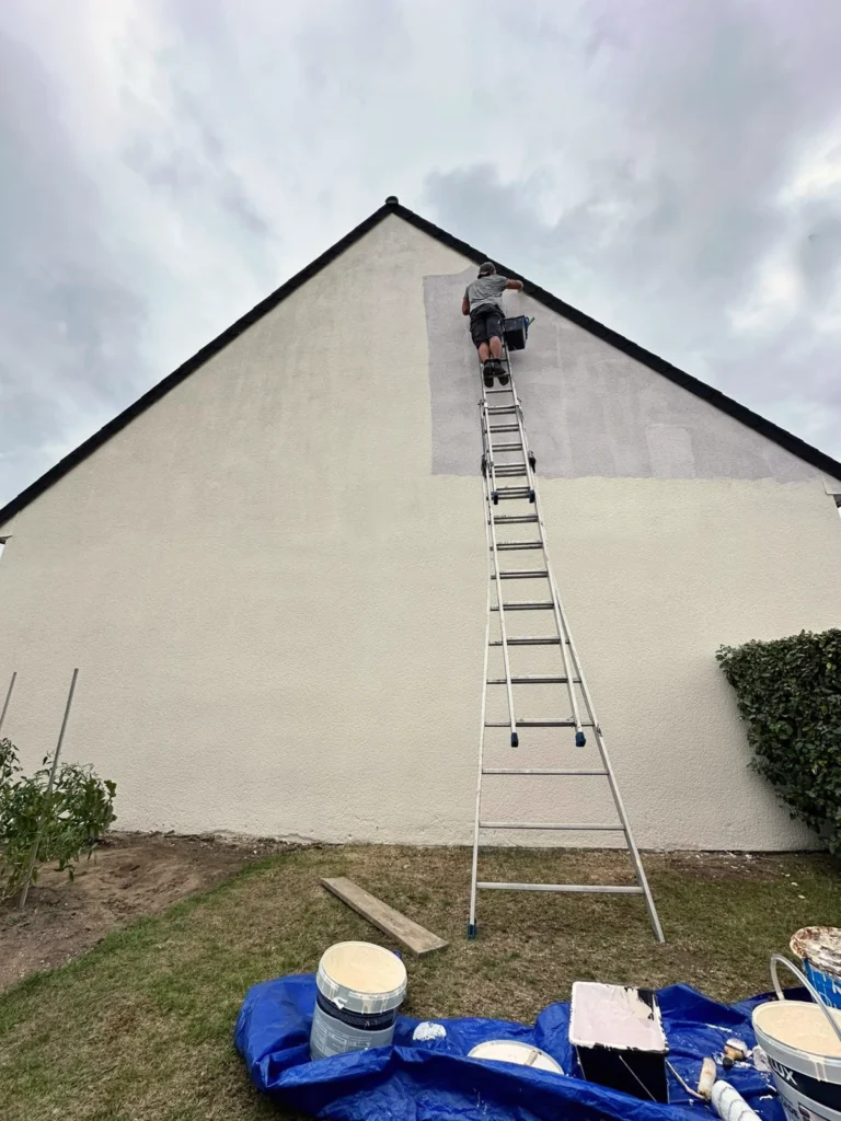 Ravalement de Façade En Cours